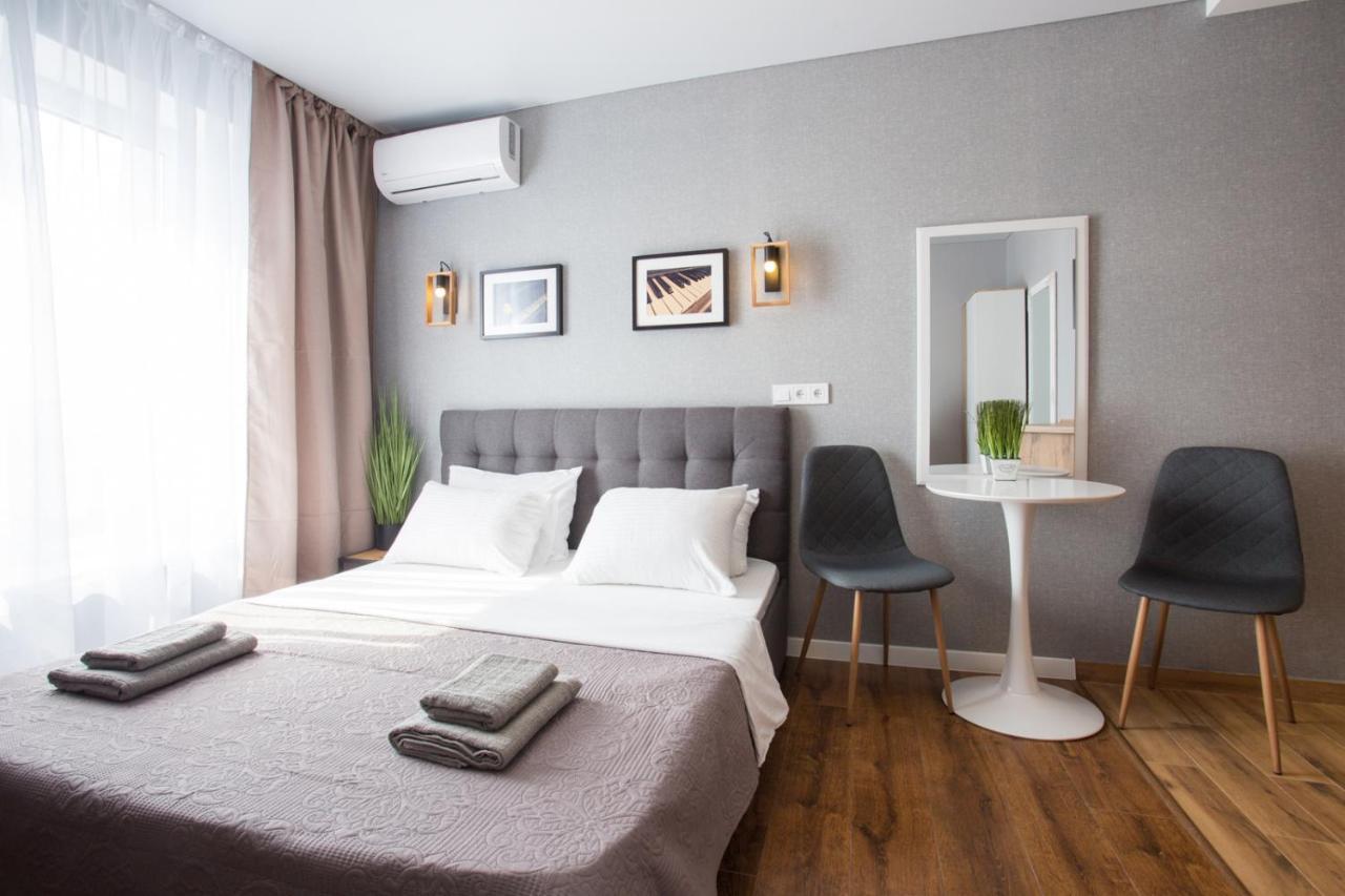 Studio With City View - Hrekivska Str. 5-1 Charkov Buitenkant foto
