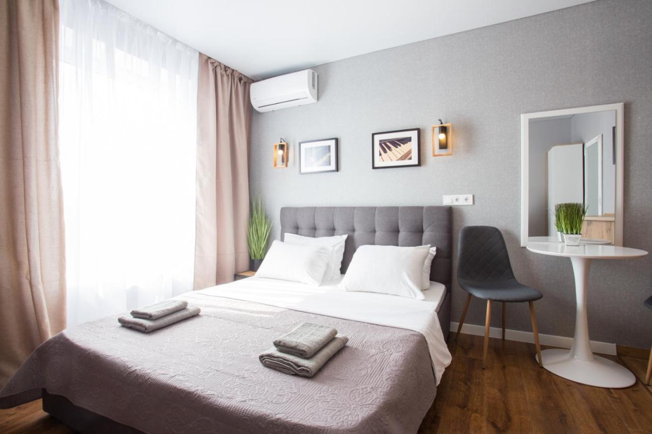 Studio With City View - Hrekivska Str. 5-1 Charkov Buitenkant foto